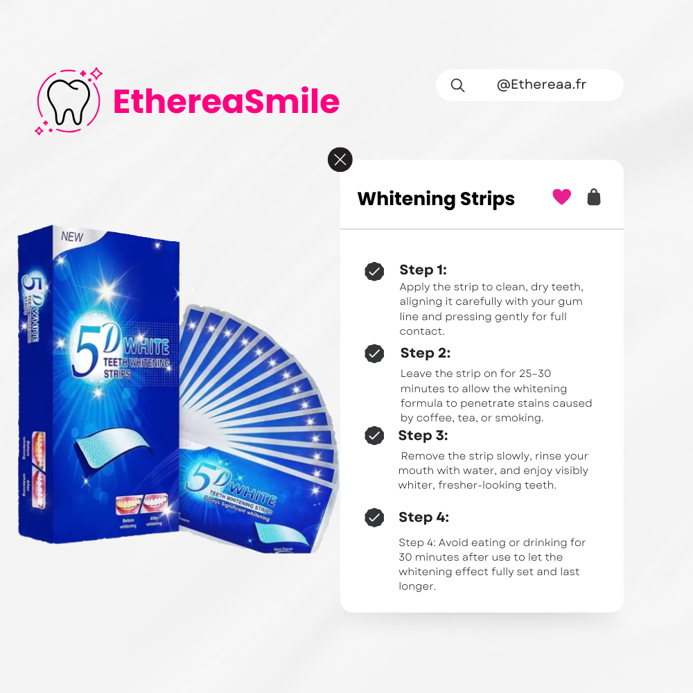 EthereaSmile Whitening Strips
